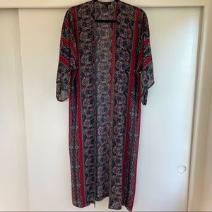 Forever 21 Maxi Kimono